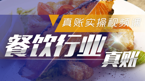 餐饮行业真账