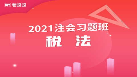 2021注会习题班《税法》