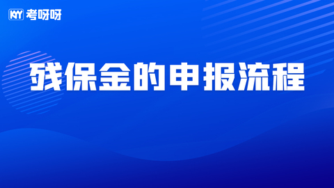 残保金的申报流程