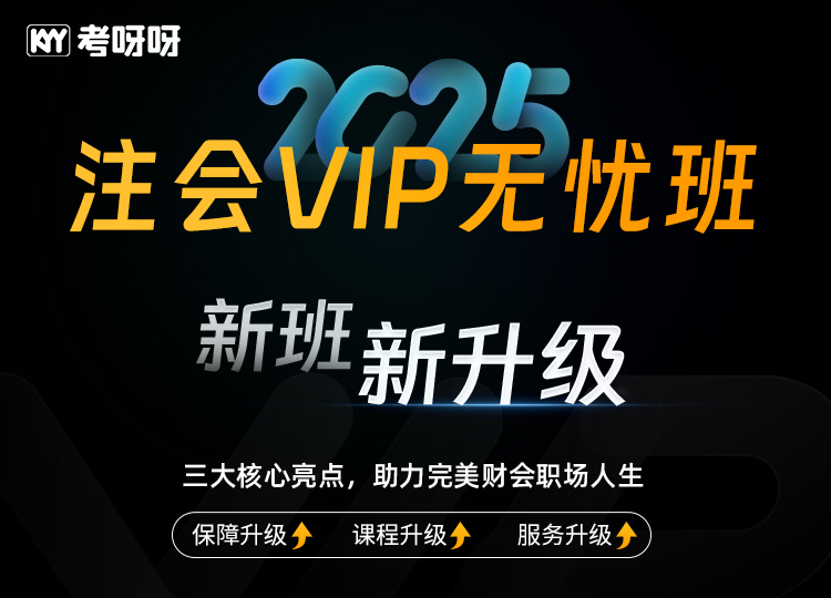 2025注会VIP无忧班（经济法）